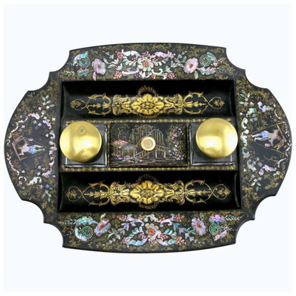 Miscellaneous - Papier Mache Inkstand