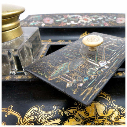Miscellaneous - Papier Mache Inkstand