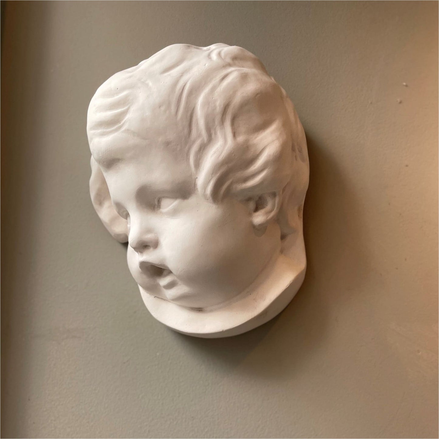 Plaster Cherub Wall Hanging - Miscellaneous