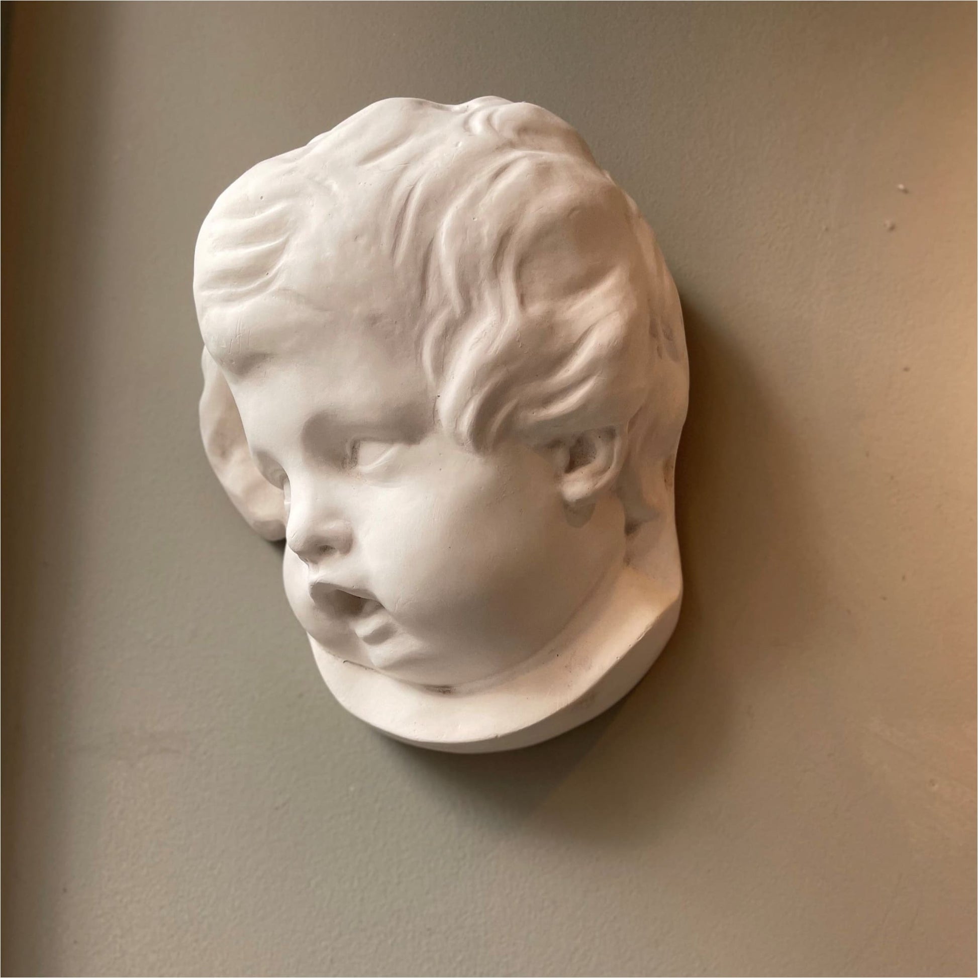 Plaster Cherub Wall Hanging - Miscellaneous