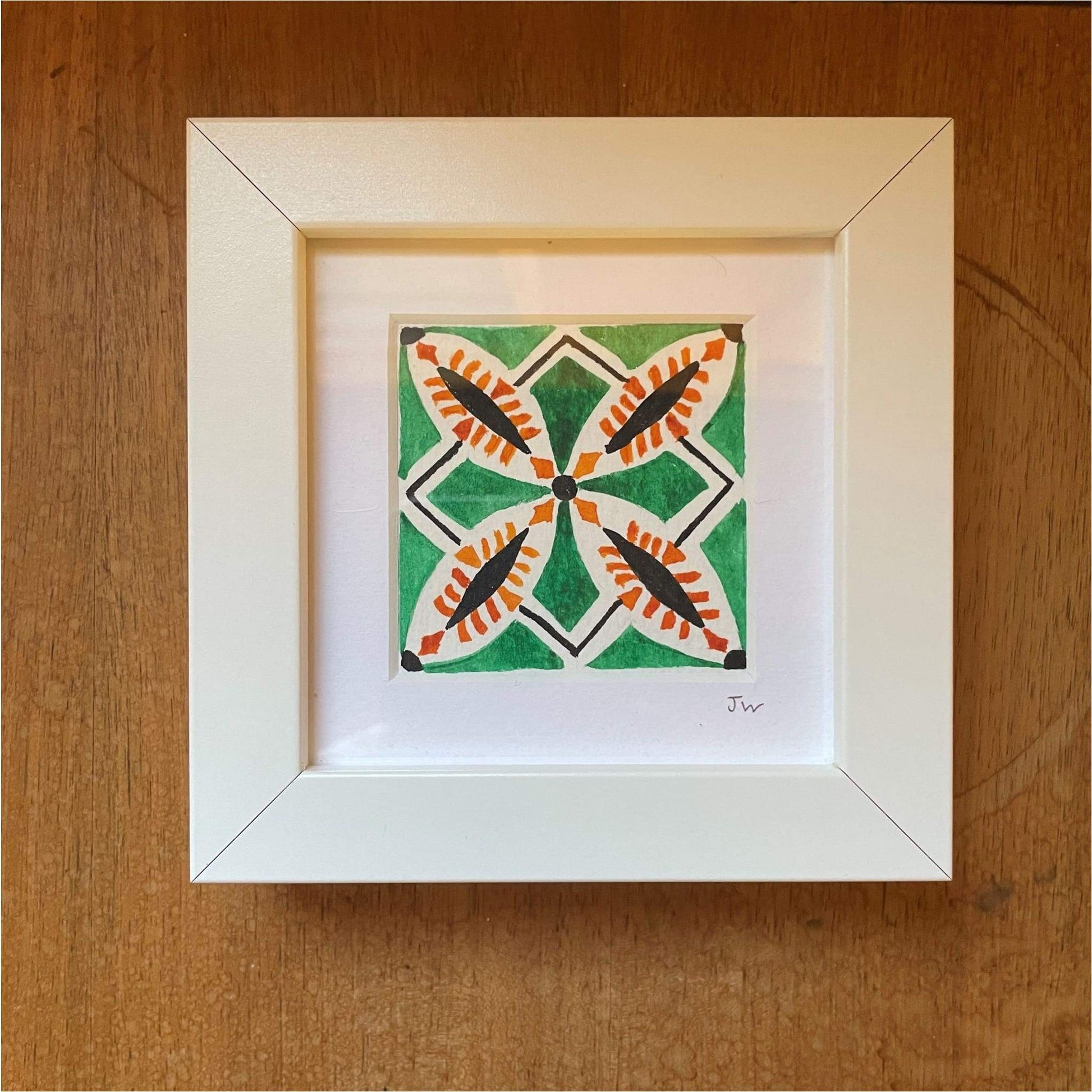 Portuguese Tile Watercolours - Art