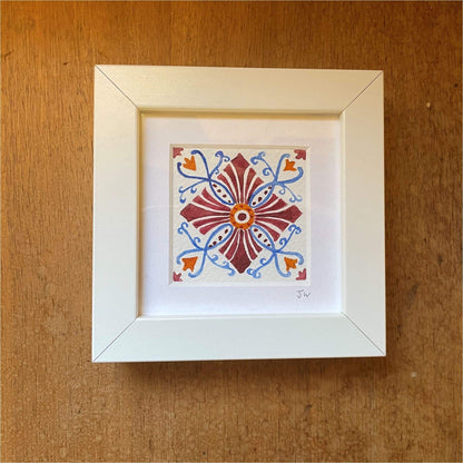 Portuguese Tile Watercolours - Art