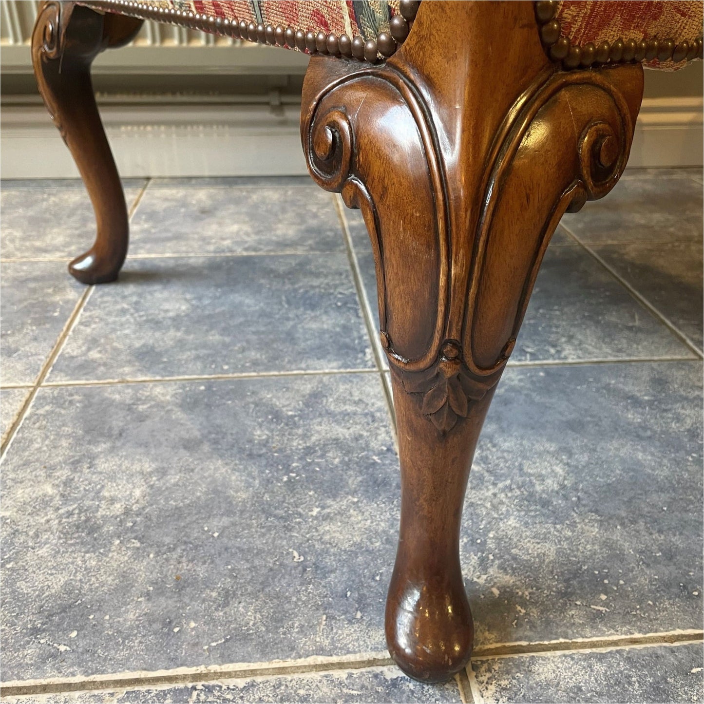 Queen Anne Style Armchair - Furniture