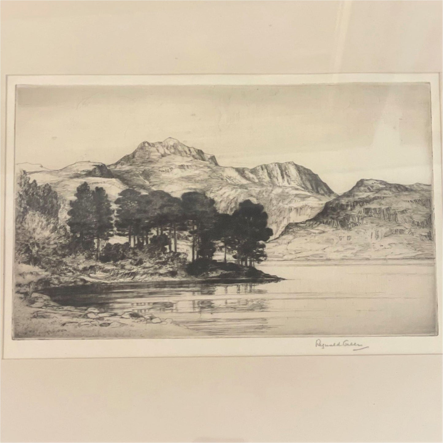 Reginald Green Etching - Art