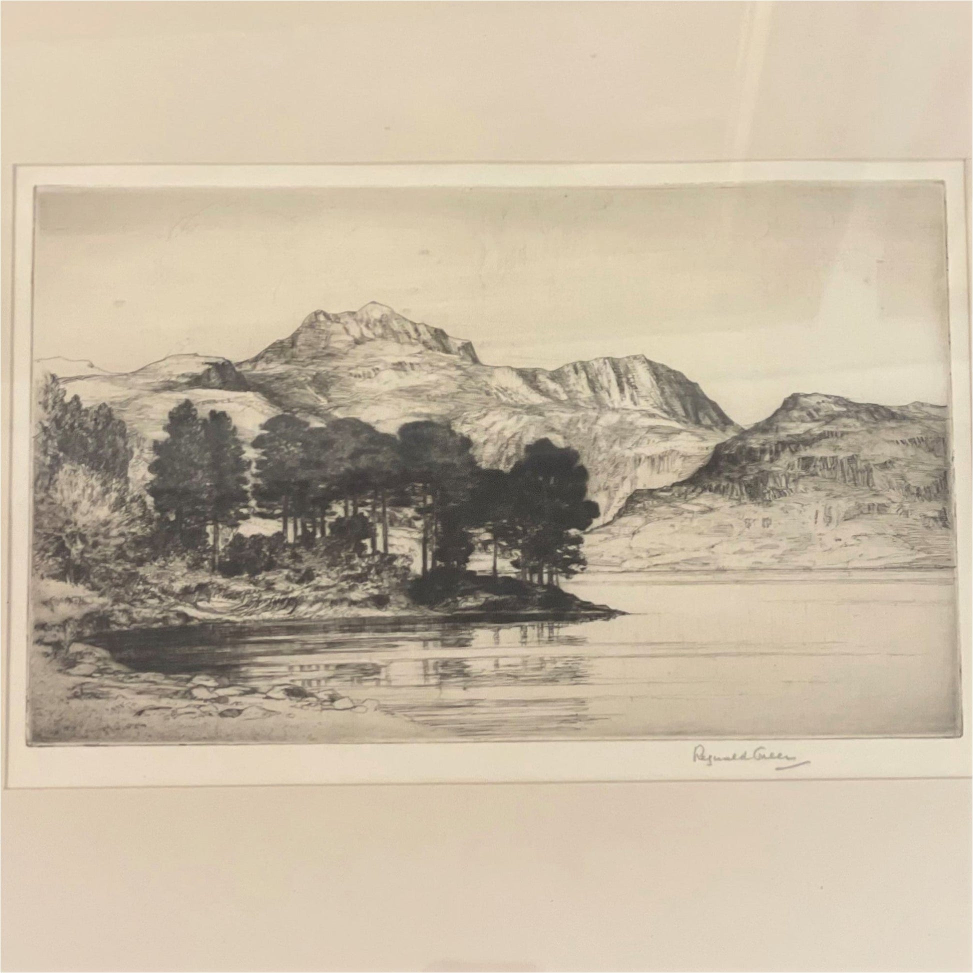 Reginald Green Etching - Art