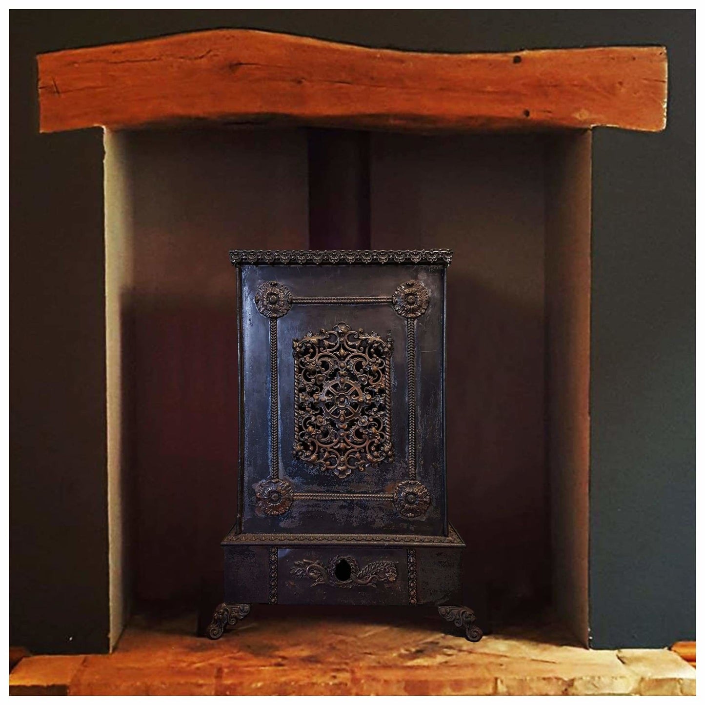 Miscellaneous - Scandinavian C19th Cast Iron Stove