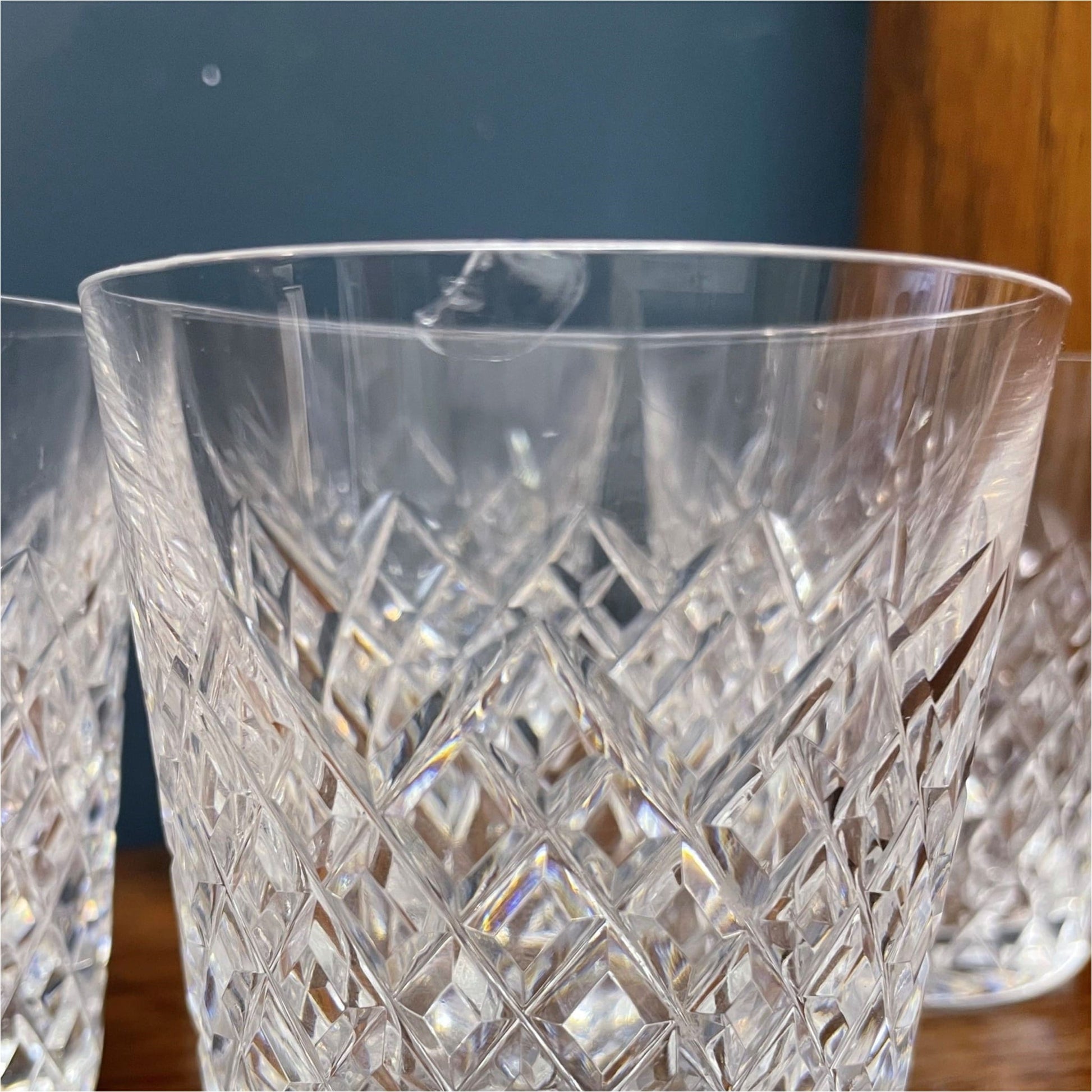 Set Of Five Whisky Tumblers - Glass