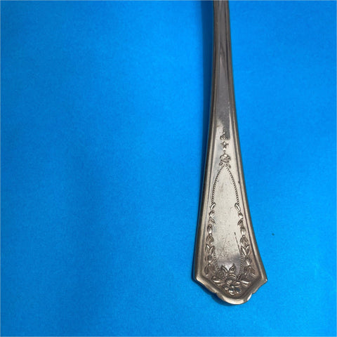 Silver Plate Serving Spoons - Silver