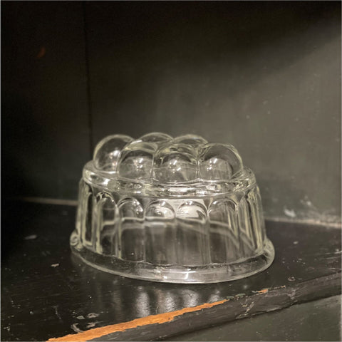 Small Glass Jelly Mould - Glass