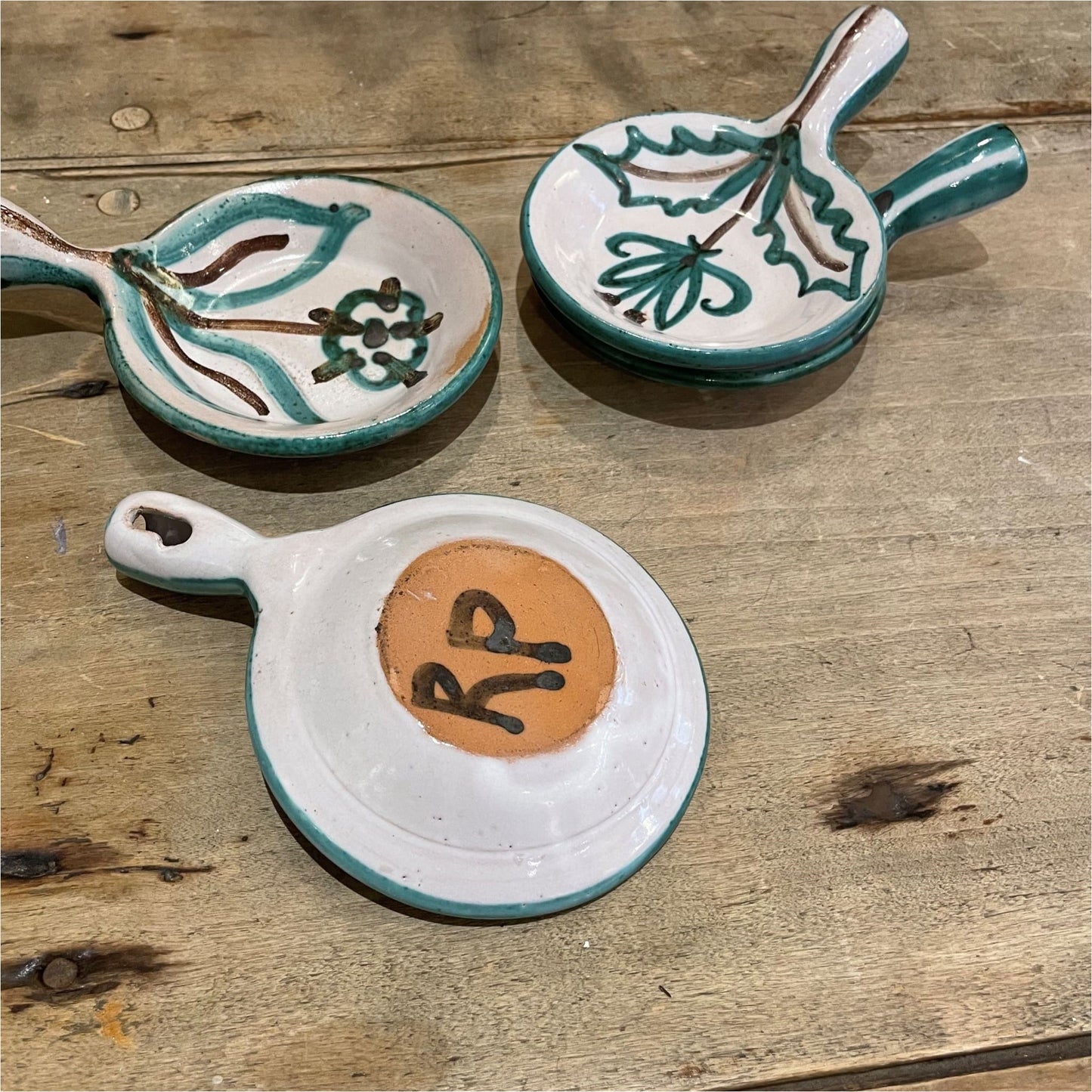 Small Handled Ceramic Dish - Ceramics