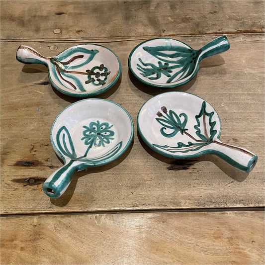 Small Handled Ceramic Dish - Ceramics