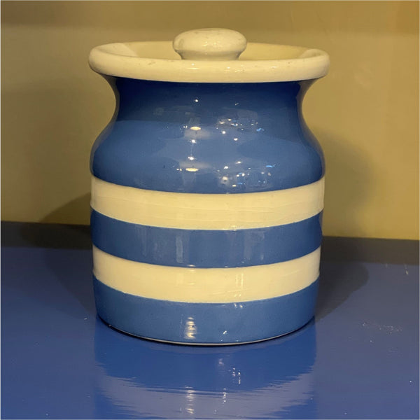 Small T G Green Storage Jar - Ceramics
