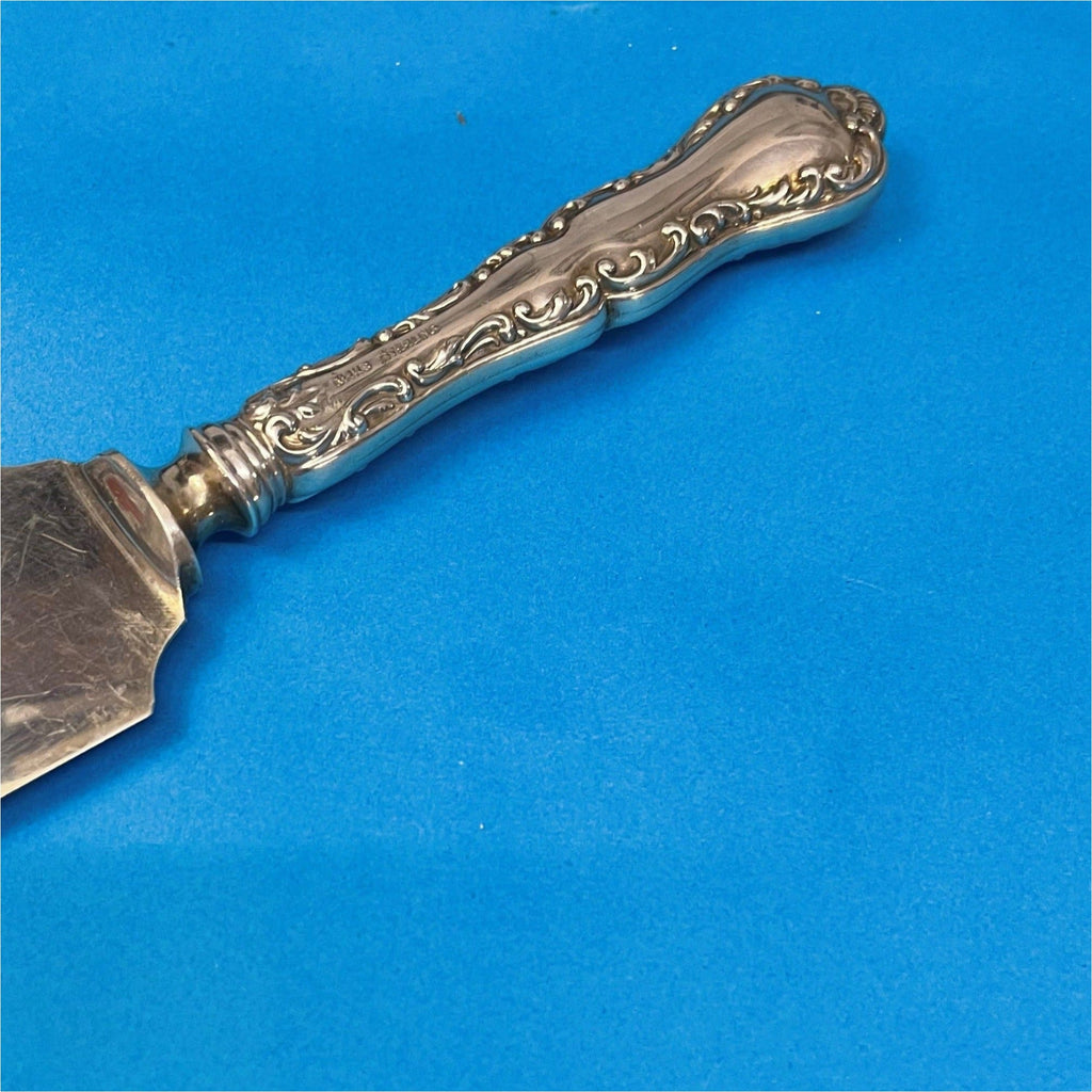 PELLE A TARTE MANCHE ARGENT fourré Poinçon MINERVE titre 1 St. LOUIS PELLE A TARTE MANCHE ARGENT fourré Poinçon MINERVE titre 1 St. LOUIS