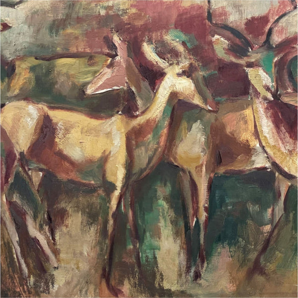 Study Of Antelope - Art
