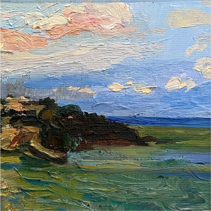 Sylvia Nuthall Polruan (the view from Fowey) - Art