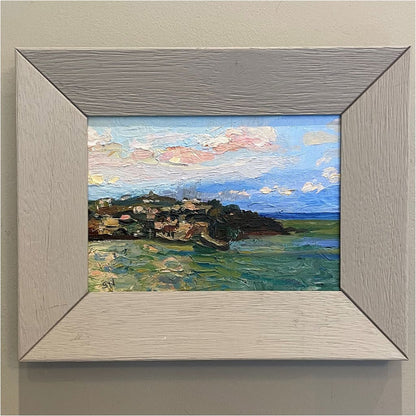 Sylvia Nuthall Polruan (the view from Fowey) - Art