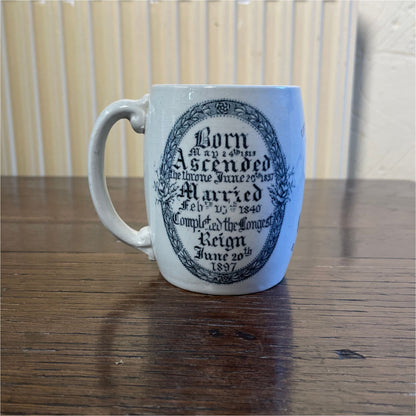 Victoria 60th Jubilee Commemorative Mug - Ceramics
