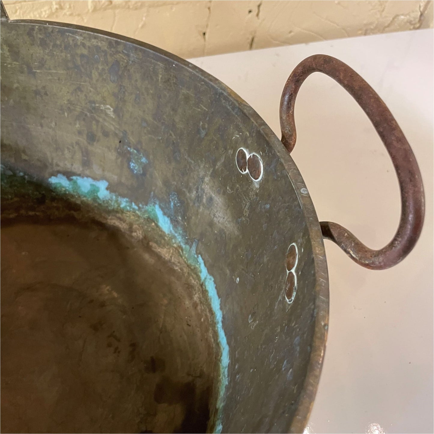 Victorian Brass Jam Pan - Miscellaneous