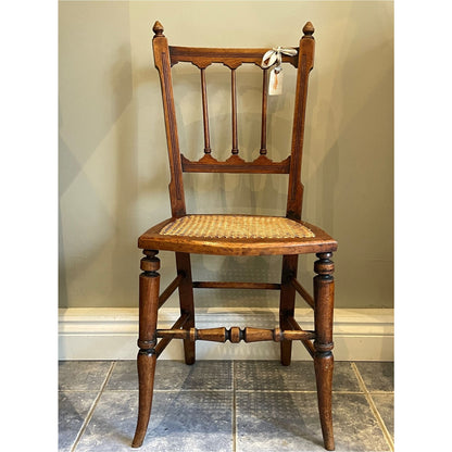 Victorian Cane Bedroom Chair