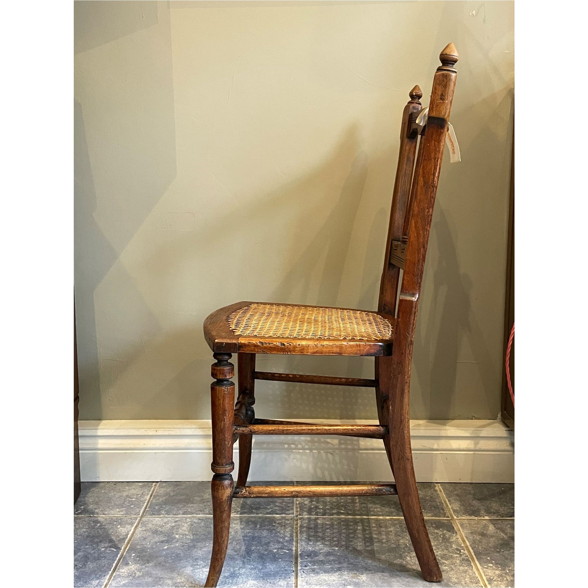 Victorian Cane Bedroom Chair