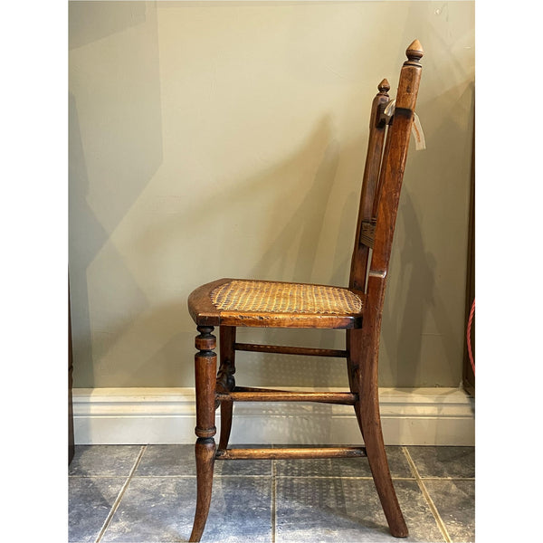 Victorian Cane Bedroom Chair