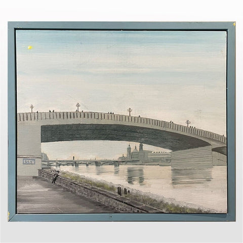 Views Of The River Thames - Vauxhall Bridge - Art