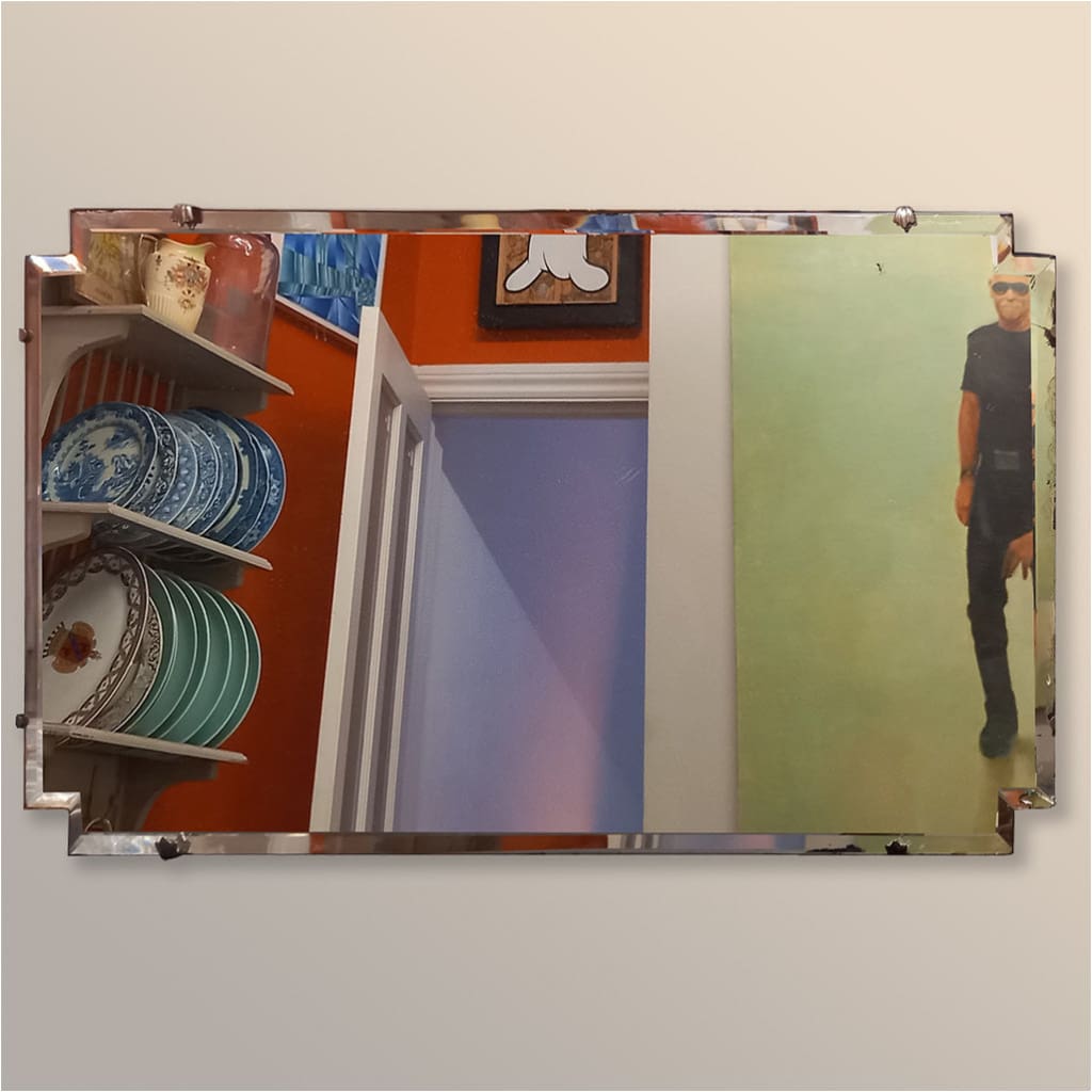 Vintage Bevelled Wall Mirror - Mirrors
