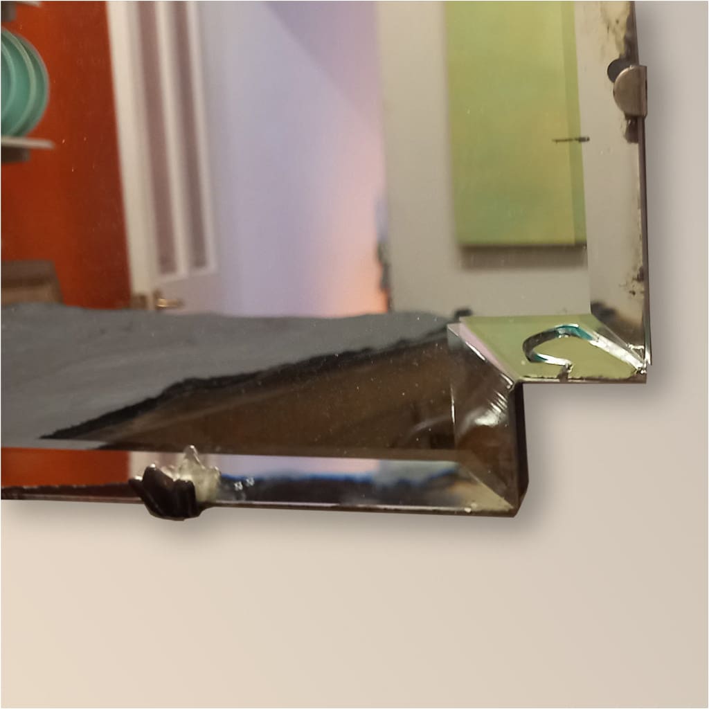 Vintage Bevelled Wall Mirror - Mirrors