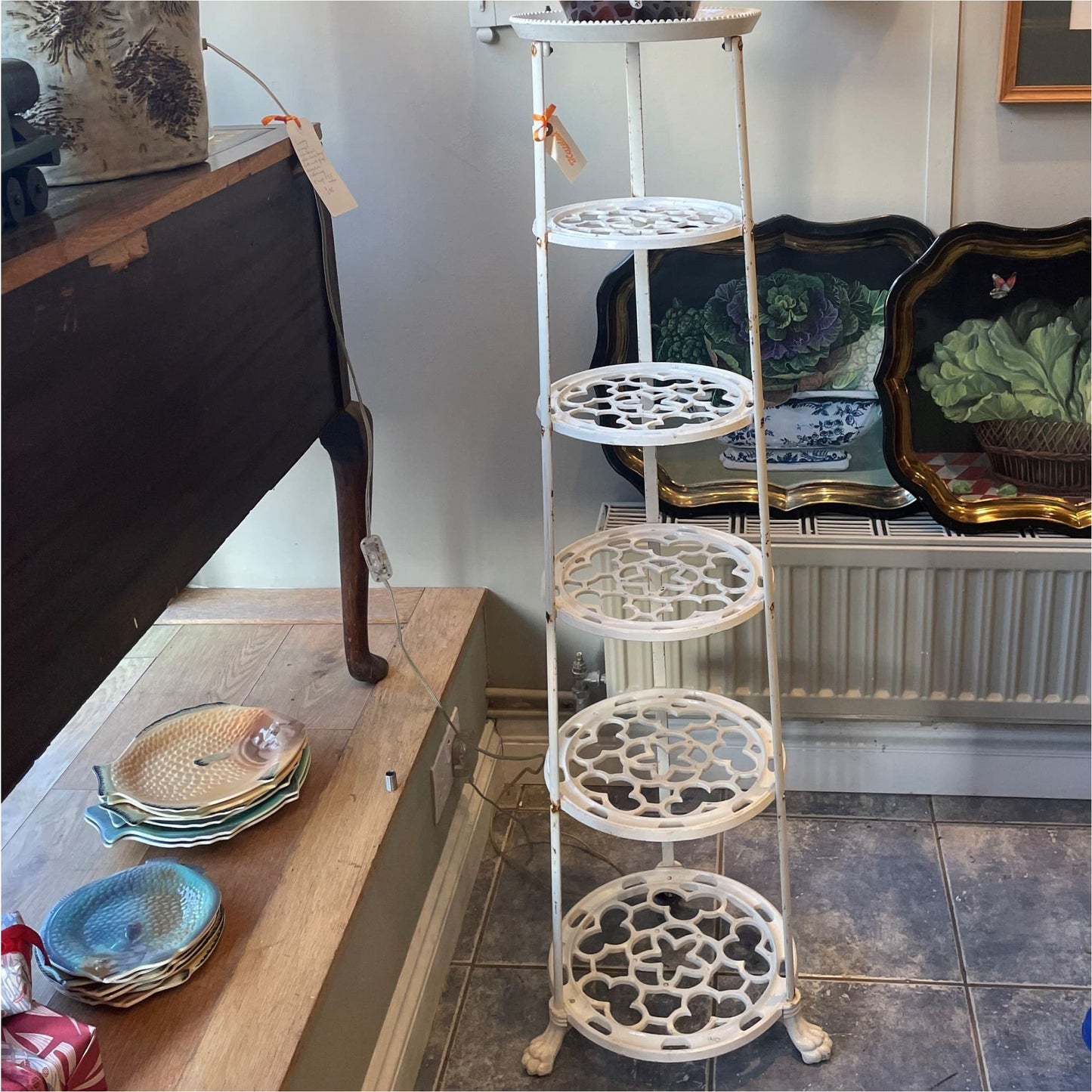 Vintage Cast Iron Stand - Miscellaneous