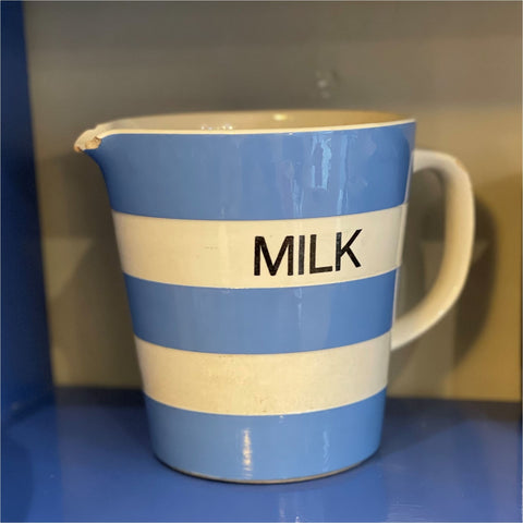Vintage Cornishware Milk Jug - Ceramics