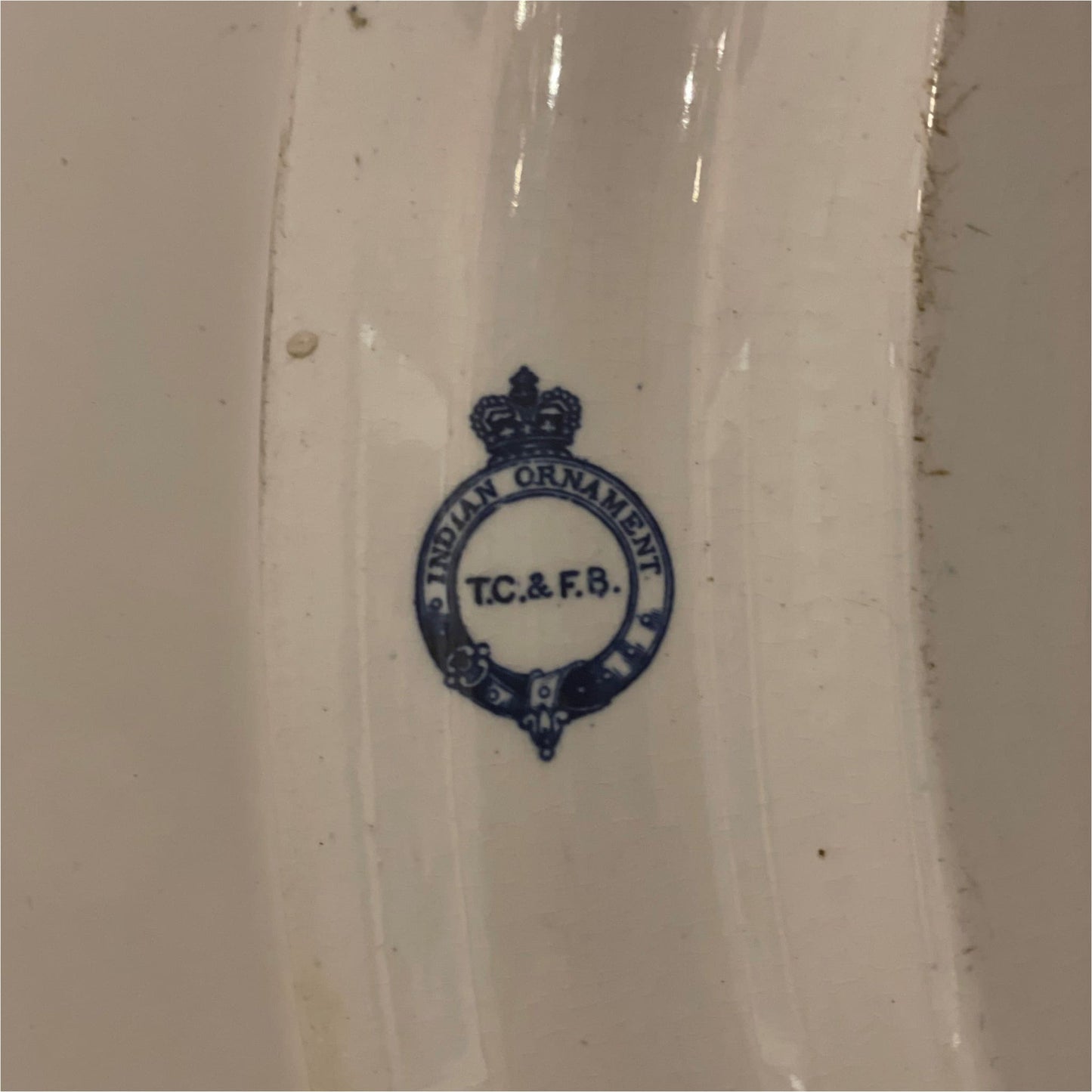 Vintage Earthenware Platter - Ceramics