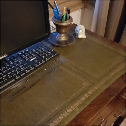 Vintage Leather Top Desk - Furniture