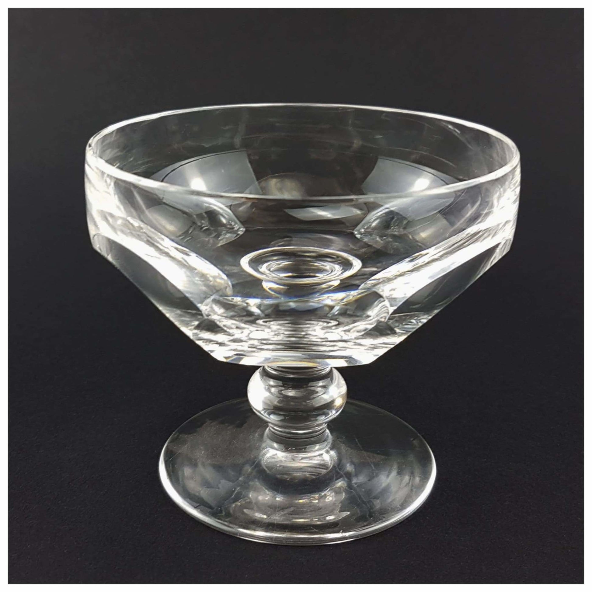 Glass - Waterford Pedestal Cut Crystal Sundae Dishes